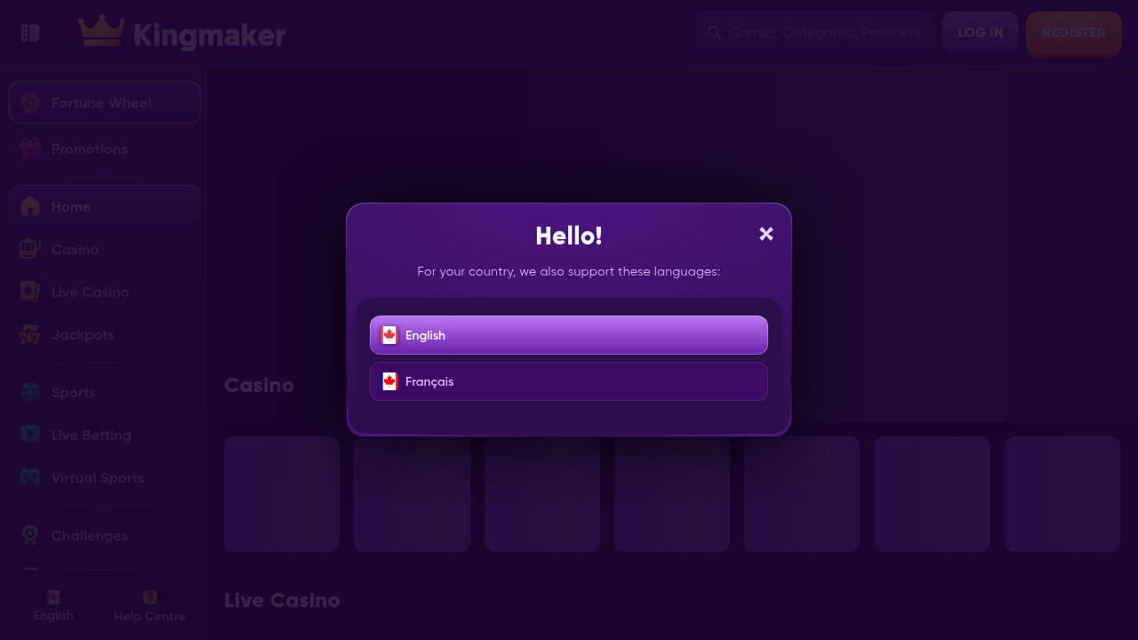 Capture d'écran Kingmaker
